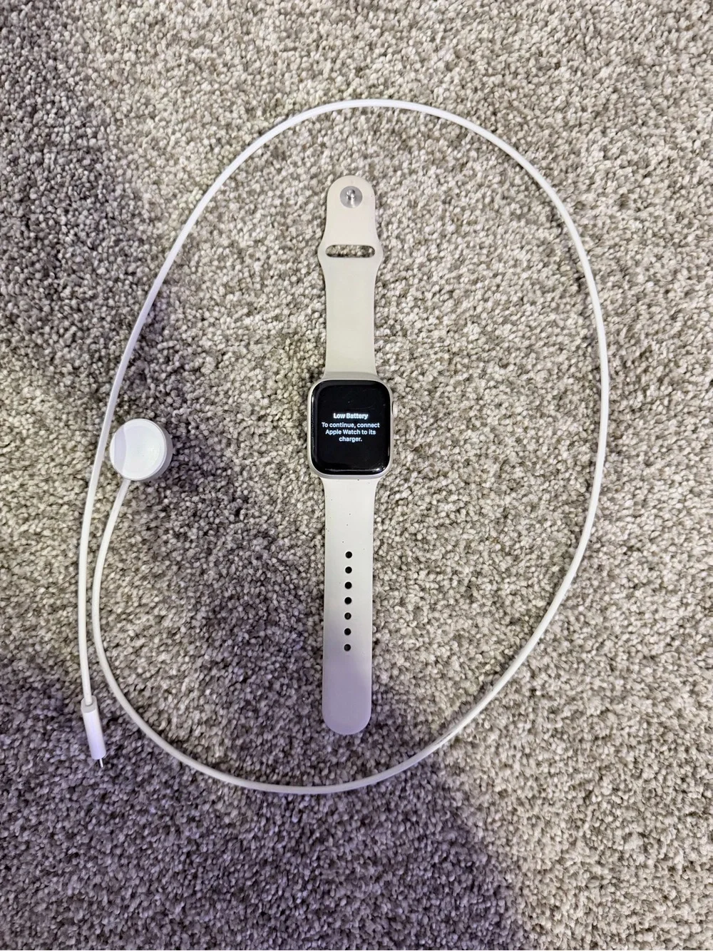 Apple Watch and Charging Cable